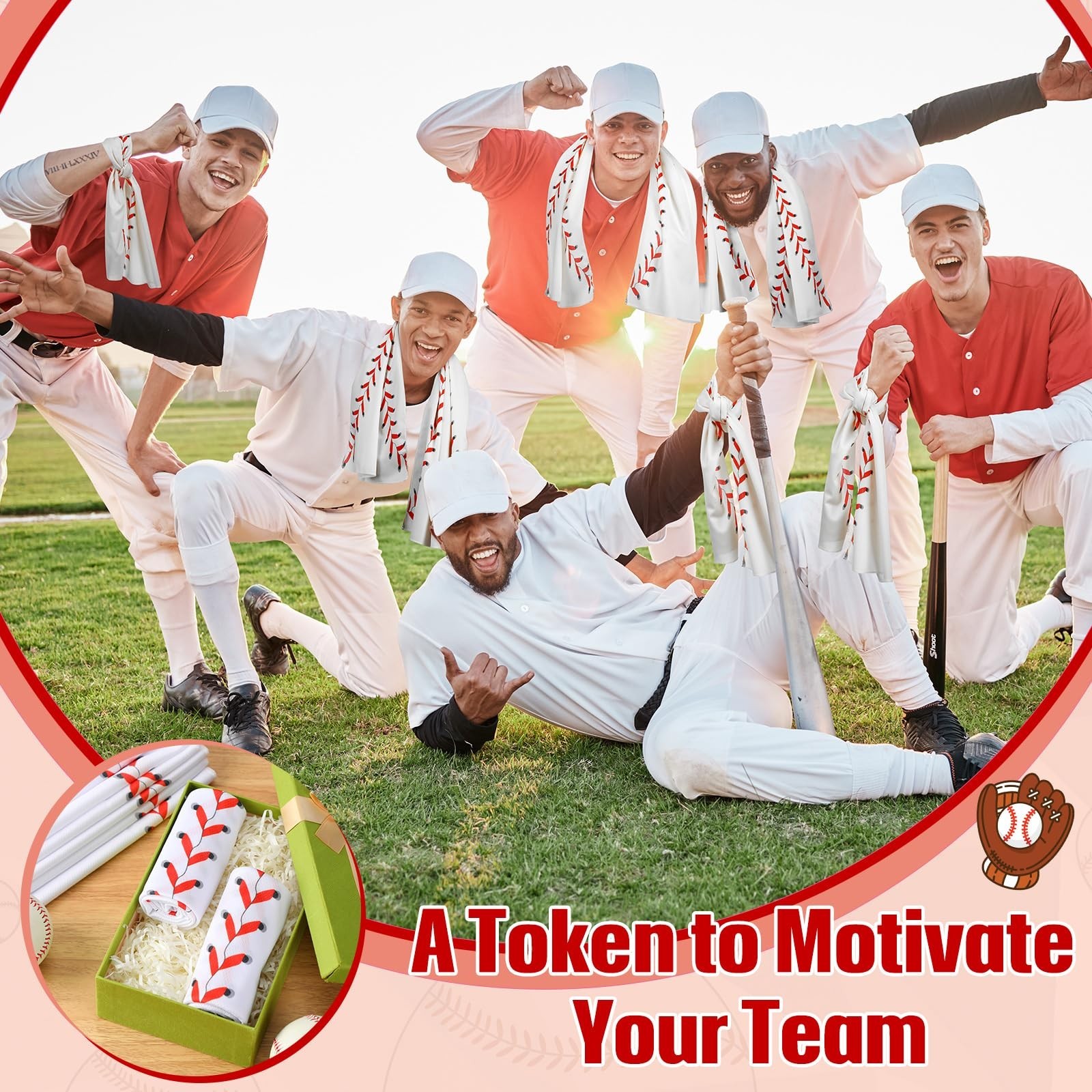12 Pcs Cooling Towel Baseball Football Basketball Breathable Chilly Softball …