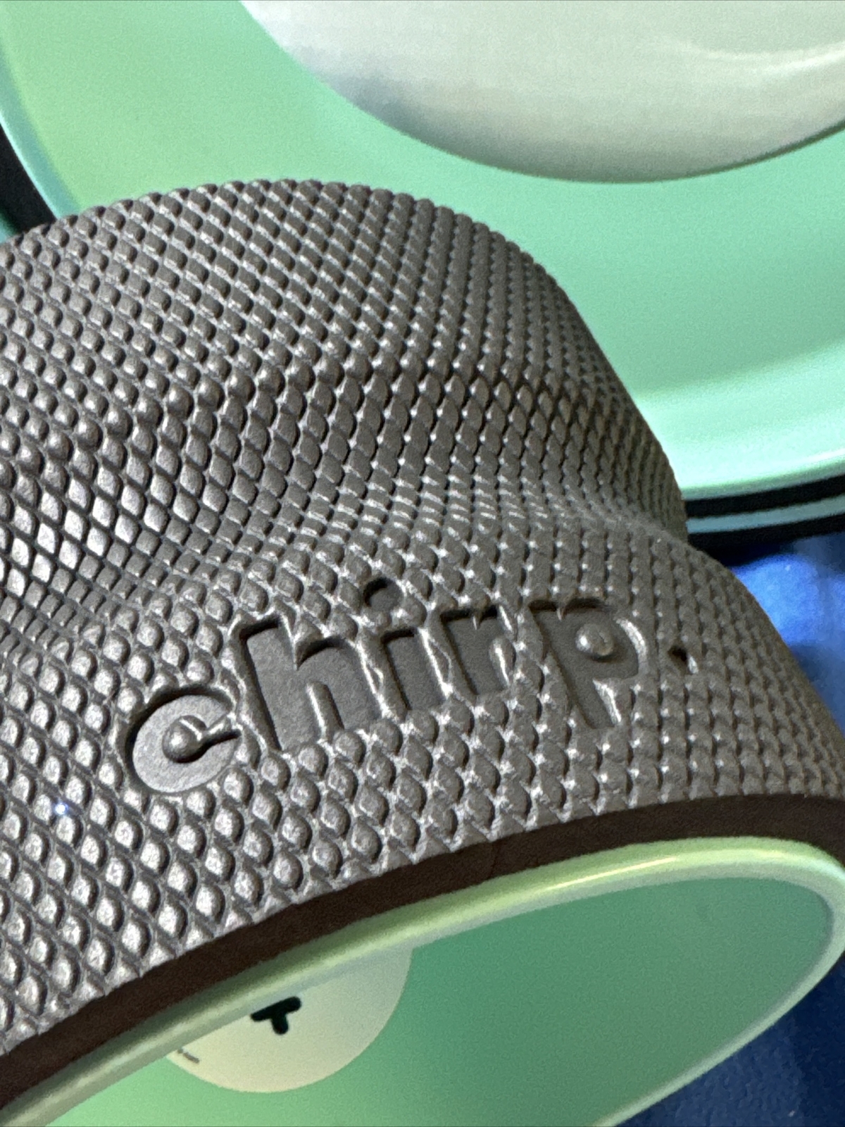 Chirp Foam Roller Wheel for Back Pain Relief, Muscle Therapy Black w Case