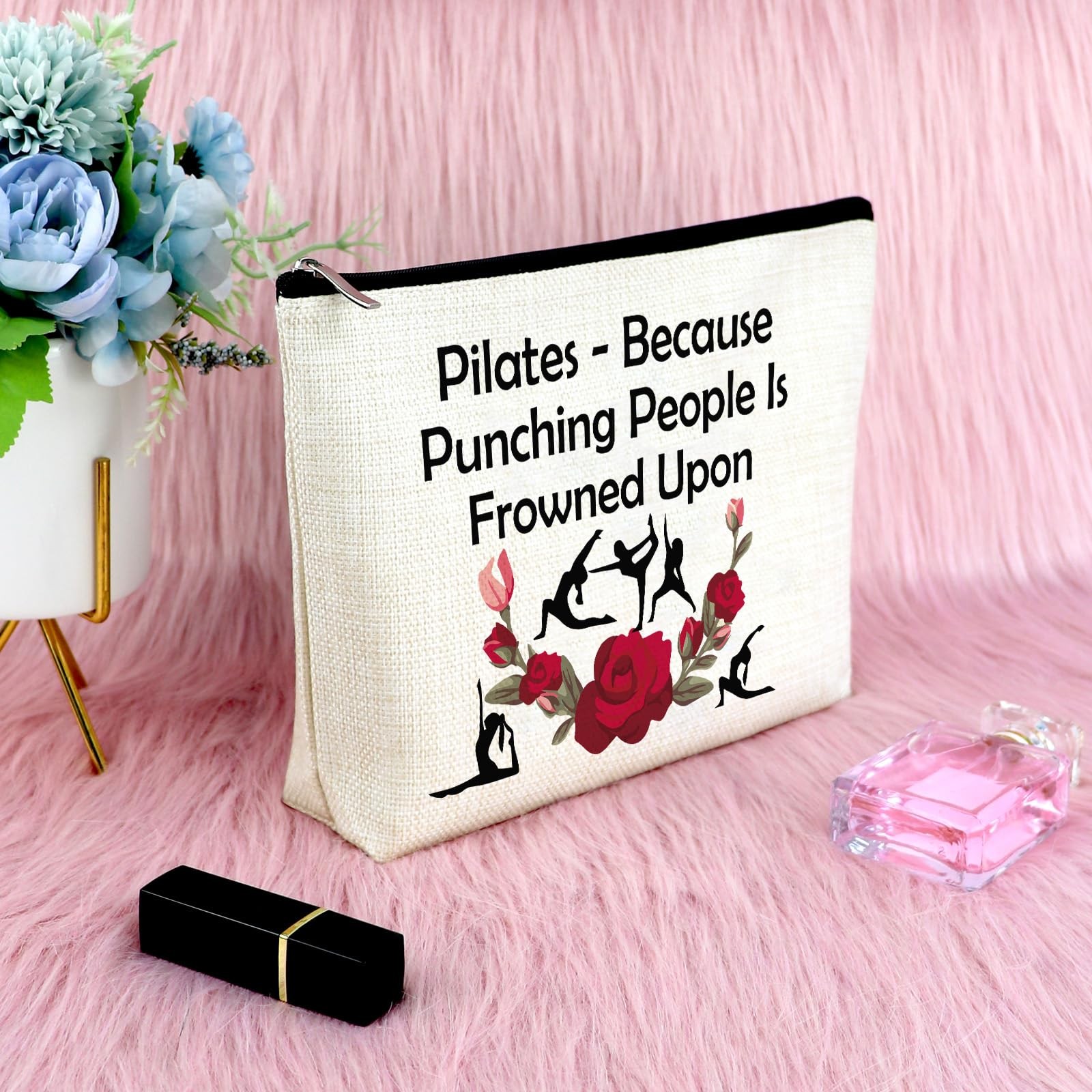 Pilates Gifts for Women Lover Makeup Bag
