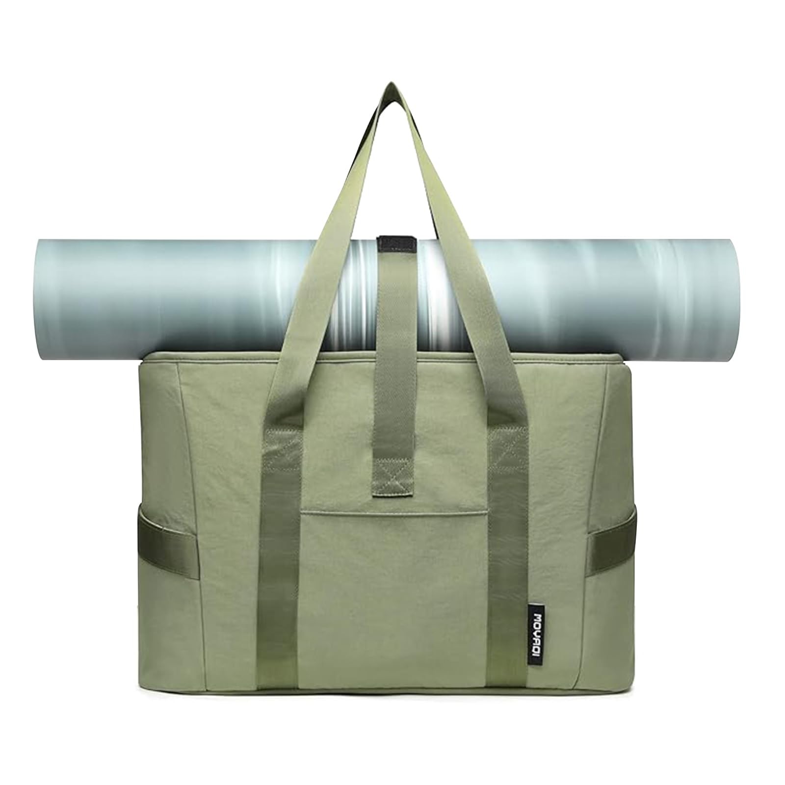 Women Gym Bag Zipper Nurse Work Tote With Compartments Yoga Travel Beach
