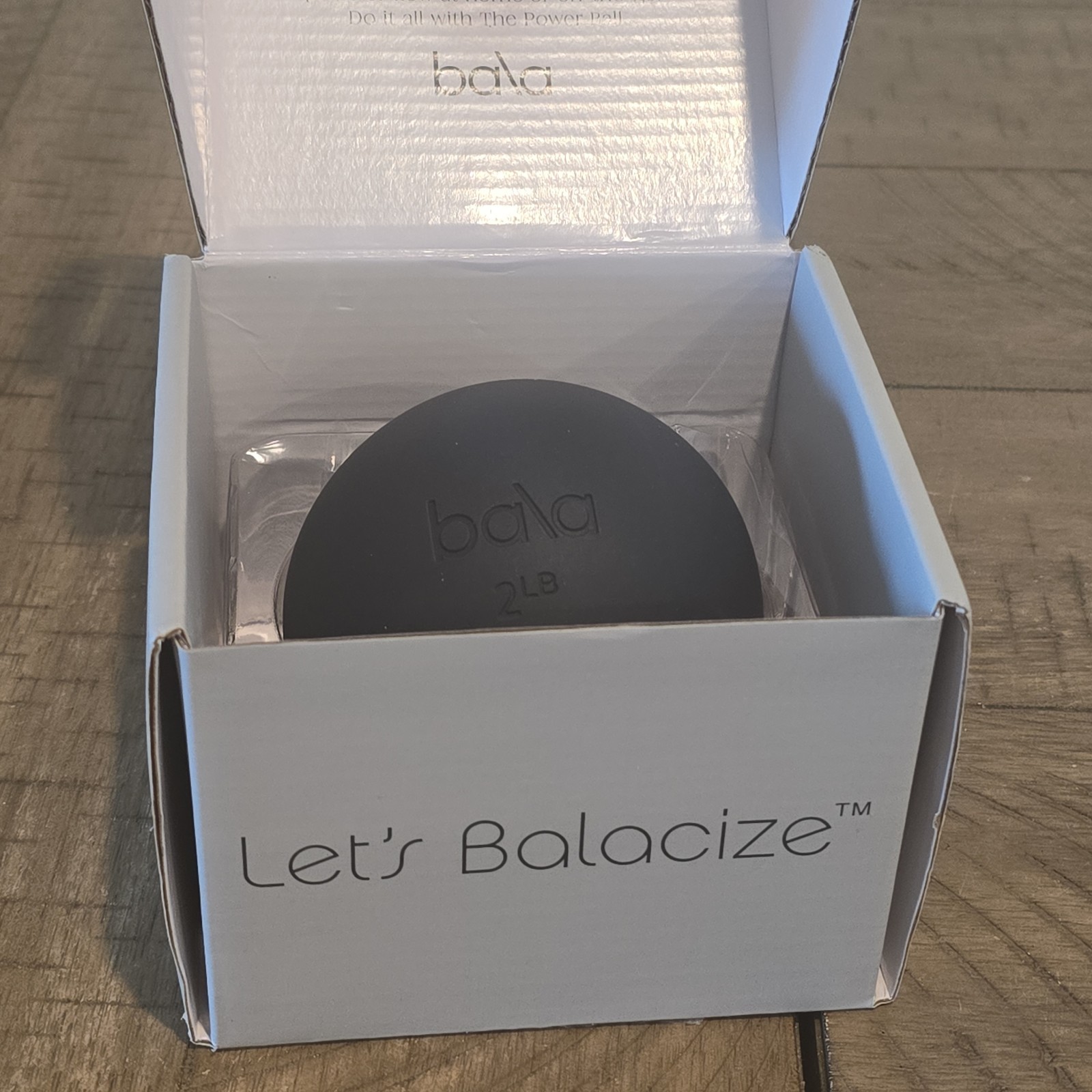 Bala The Power Ball 2lb Charcoal