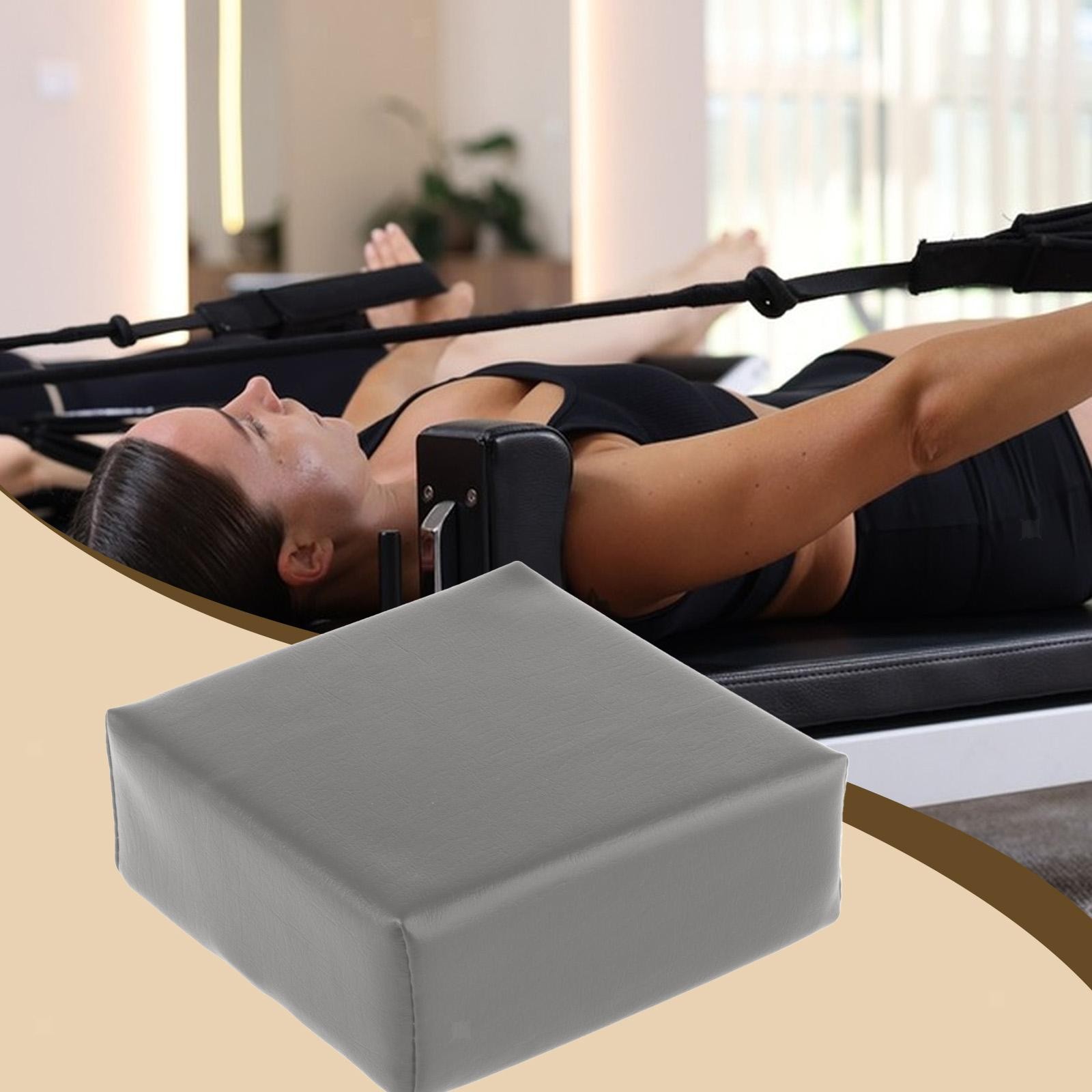 Pilates Reformer Pillow Workout Machine Accessory for Home Gym Yoga Square