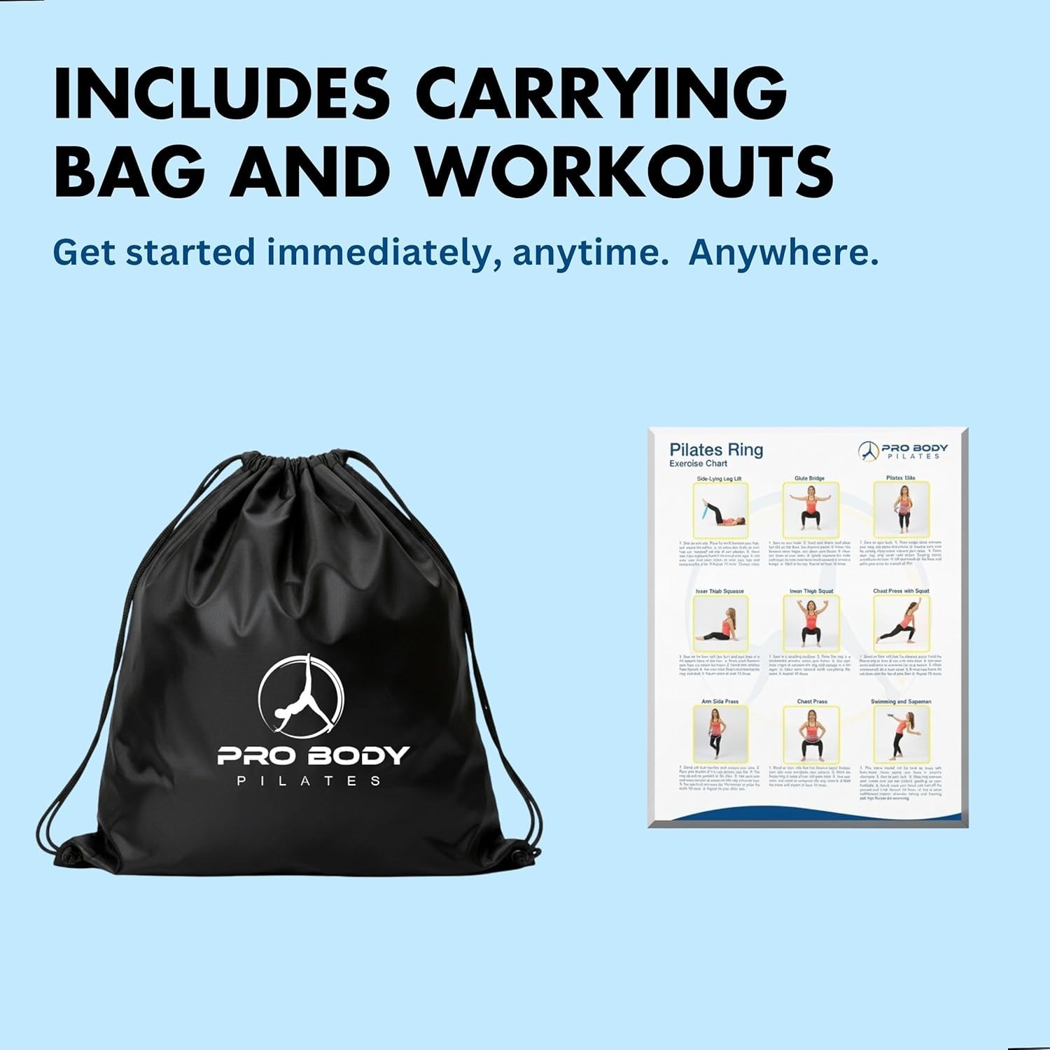 Portable Pilates Fitness Ring for Toning Muscles