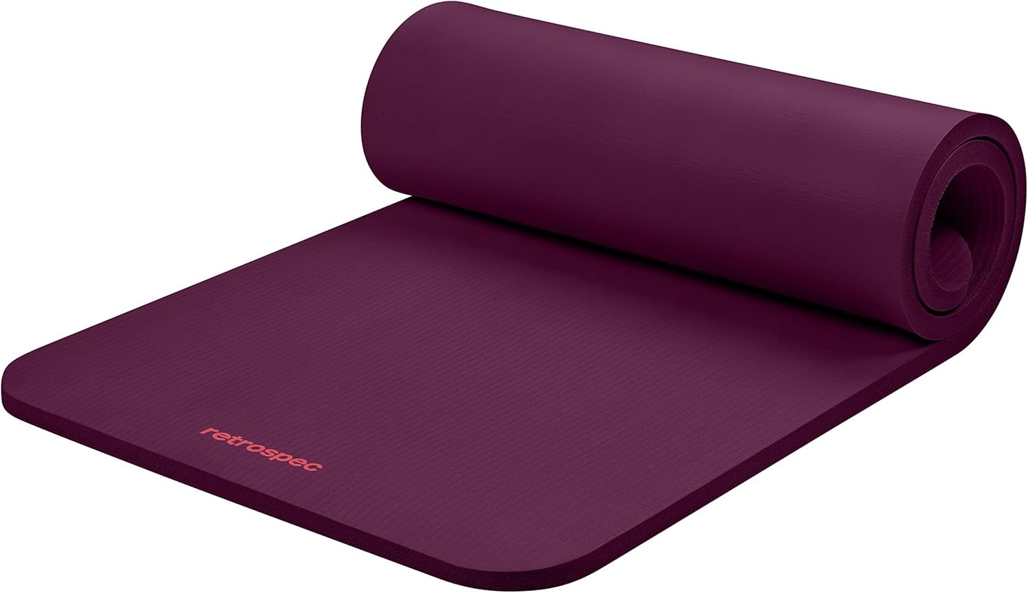 Solana Yoga Mat 1&Prime; Thick w/Nylon Strap for Men & Women – Non Slip Exercise Ma…