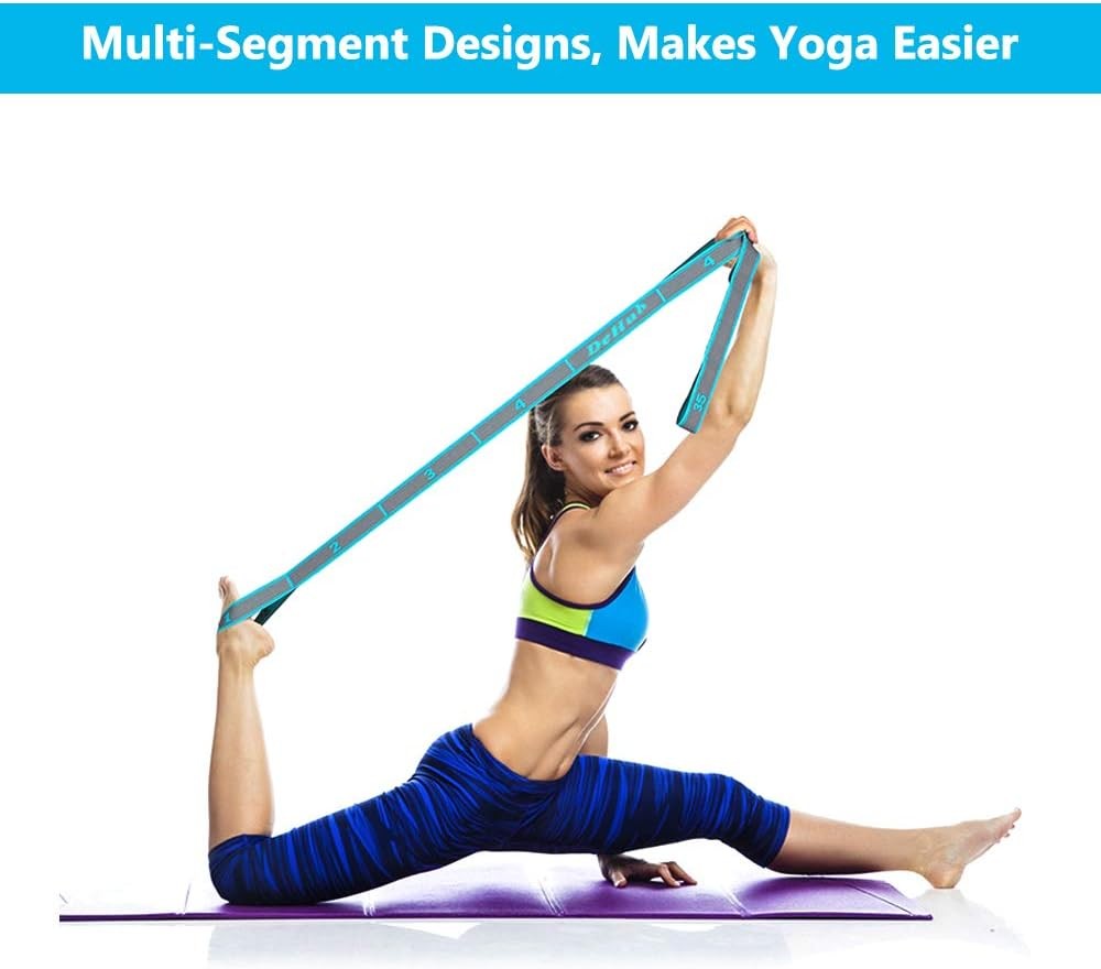 Stretch Strap Multi-Loop Elastic Yoga & Pilates