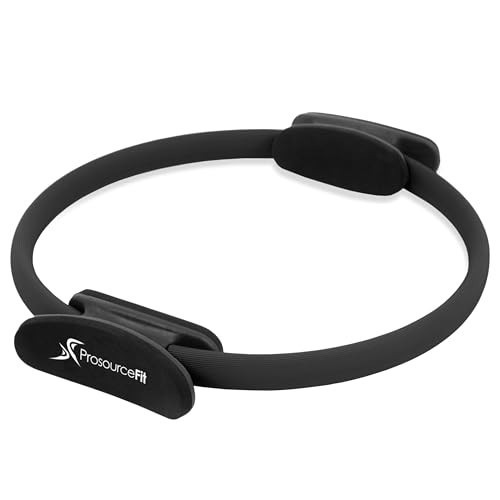 Pilates Ring 14 Inch Padded Handles for Core Strengthening Rehab Workouts Light