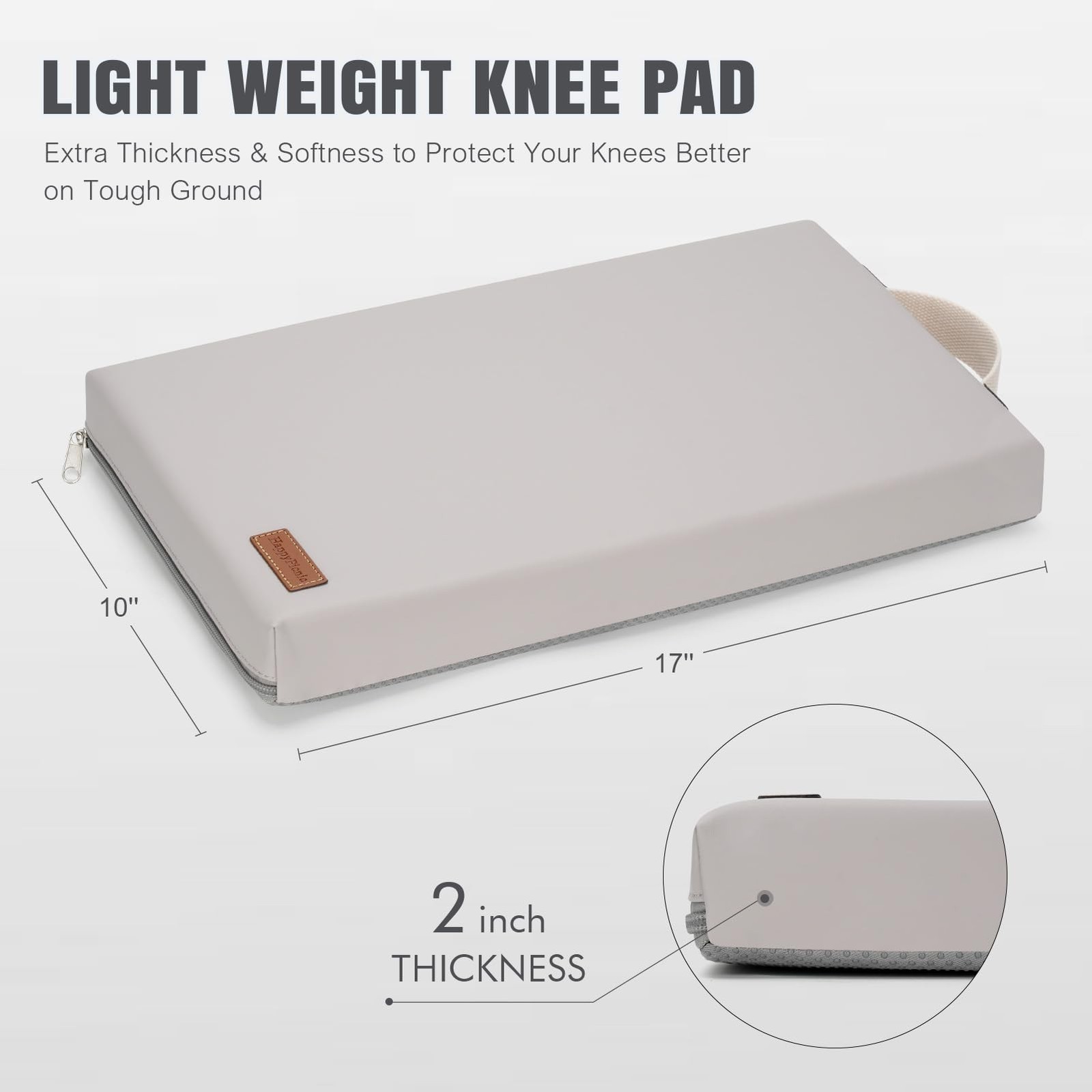 HappyPicnic Waterproof Garden Kneeling Pad – 2&Prime; Thick Soft Foam Kneeling Mat …