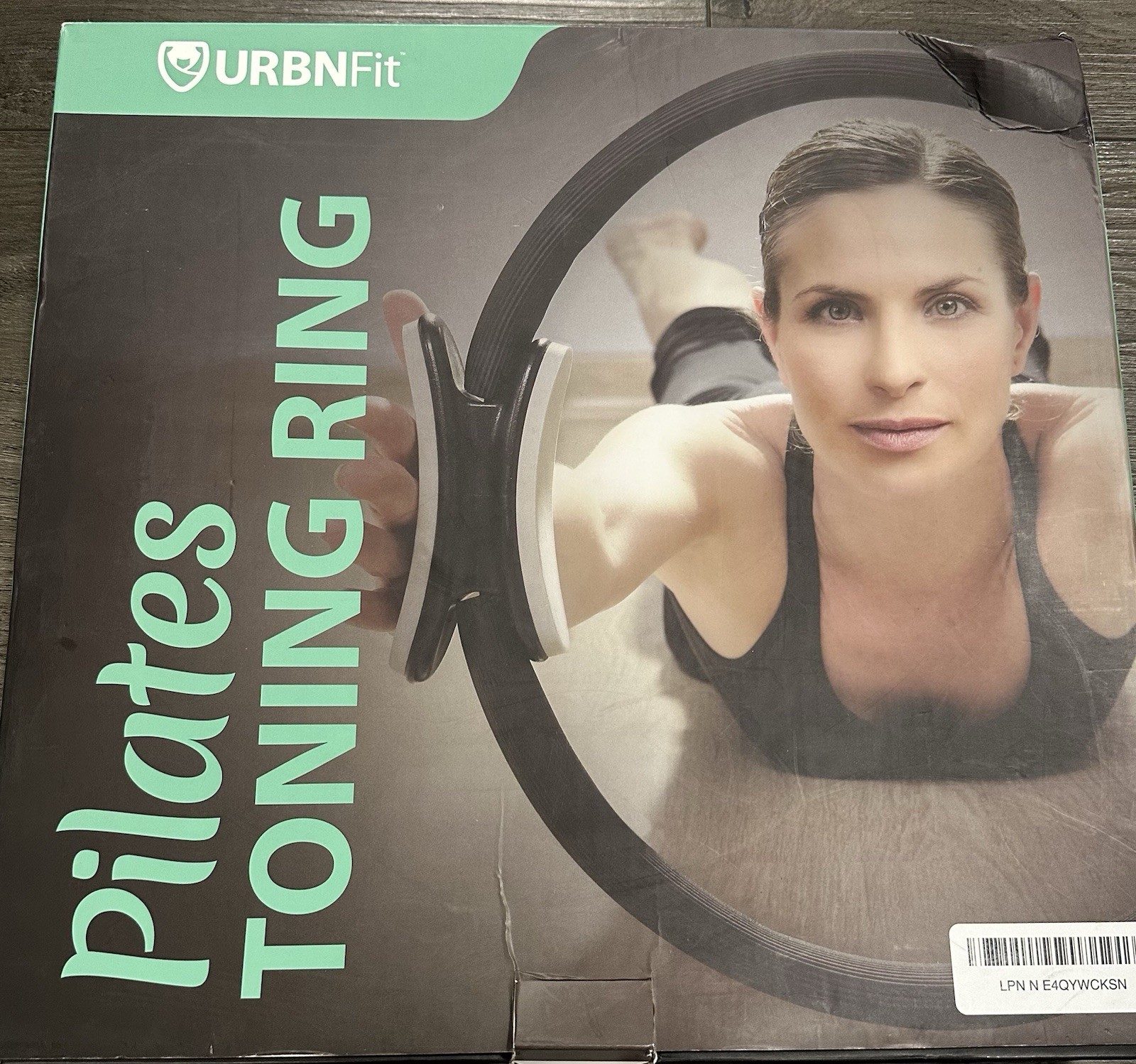 URBNFit Pilates Ring – 12&Prime; Magic Circle w/Dual Grip, Foam Pads, Pink