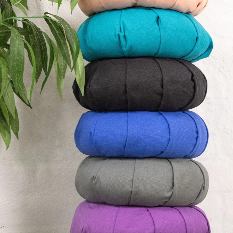 Myga Zafu Yoga Meditation Cushion with Washable Cover – Floor Cushion Pillow …