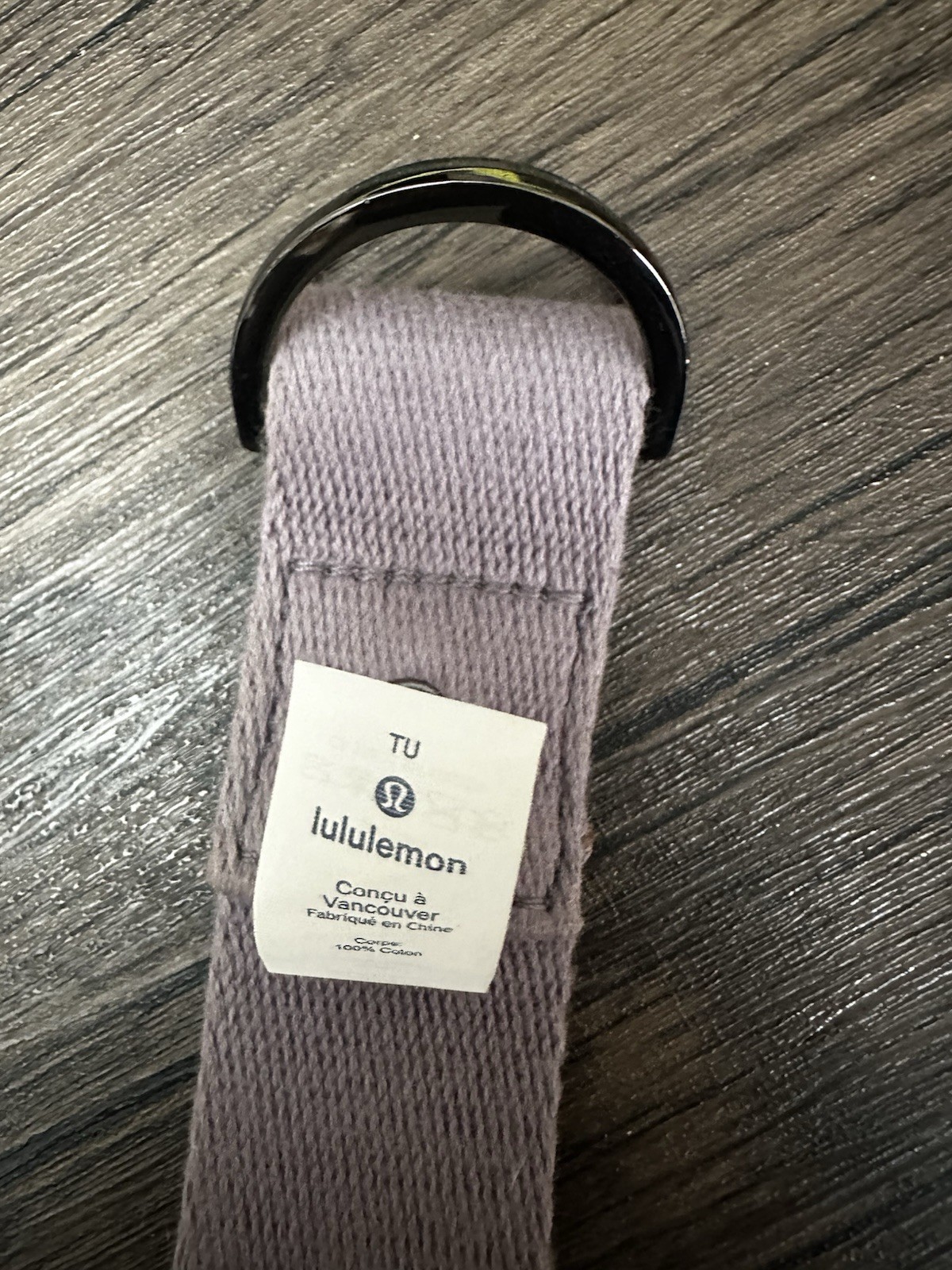 Lululemon Light Purple No Limits Stretching Strap Yoga Belt 70×1.5”