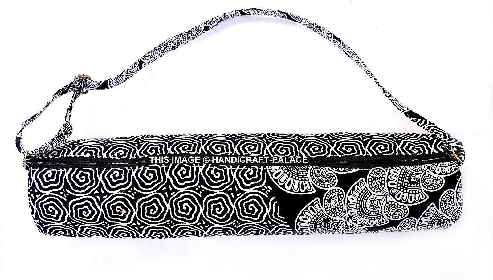Indian Cotton Yoga Bag Unisex cross body shoulder bag Mandala Yoga Mat carrying