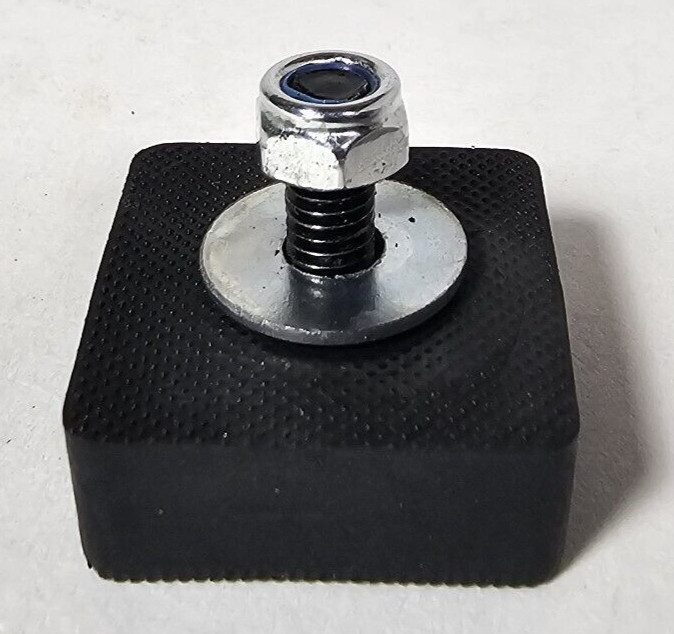 1 AeroPilates Reformer Rubber Foot Square Replacement Parts