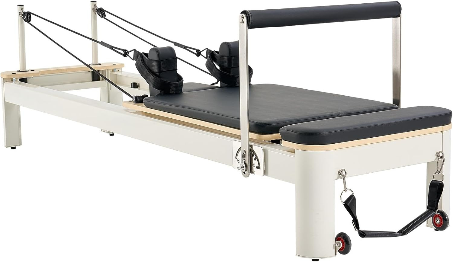 92&Prime; Pilates Reformer Machine with Jump Board & Accessories for Home & Studio