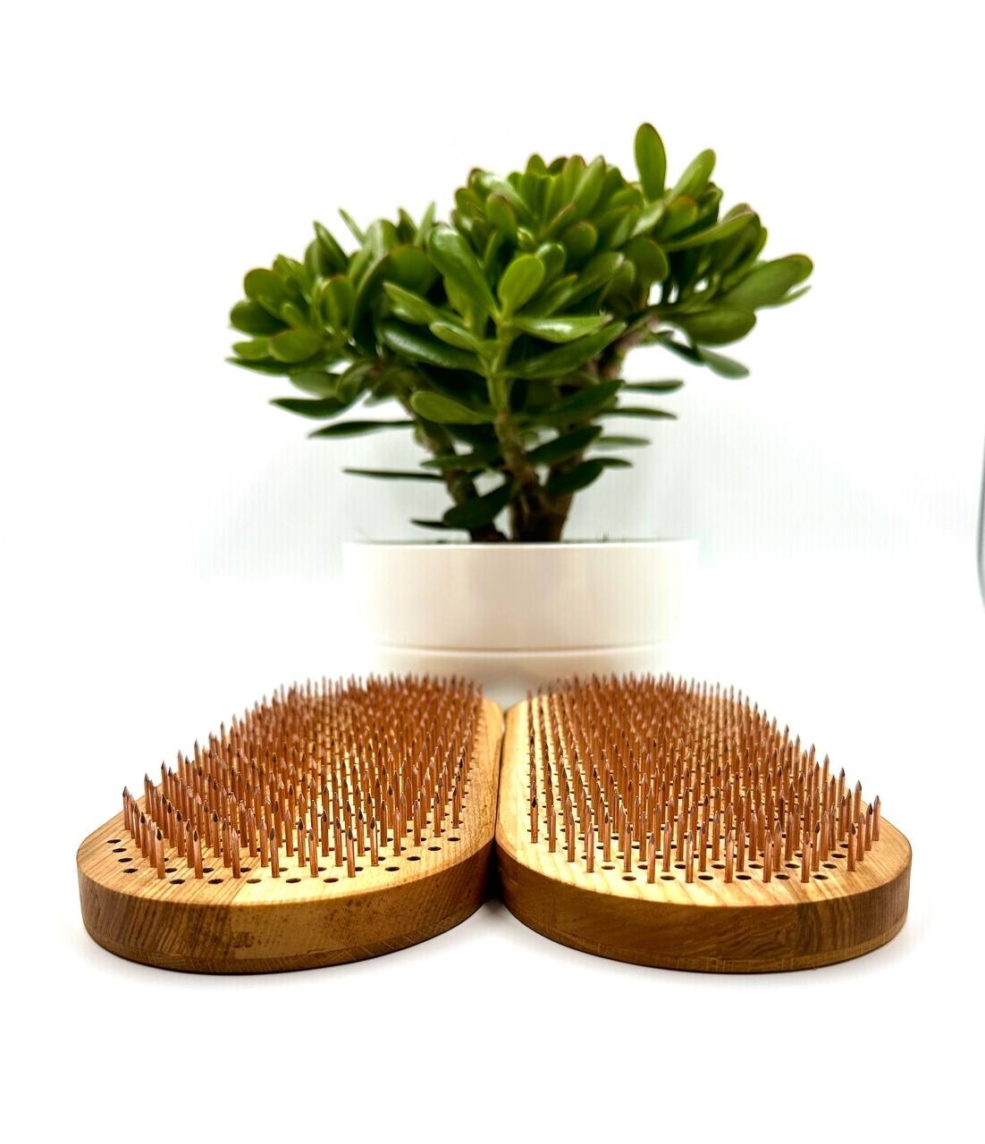 Copper Sadhu board – Solid OAK – Nagelbrett. Nail board. Best Yoga Gifts Lotus