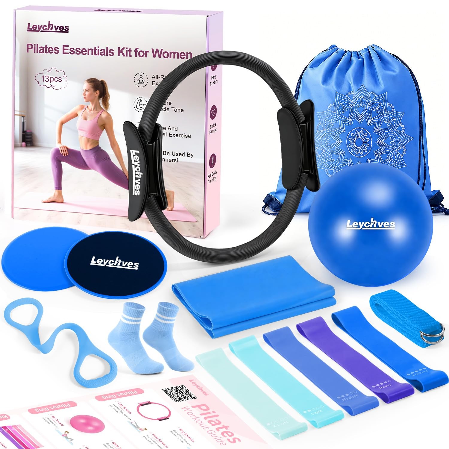 Home Pilates Kit for Petite Women, Pilates Ring and Ball Set 12 » Magic Circl…