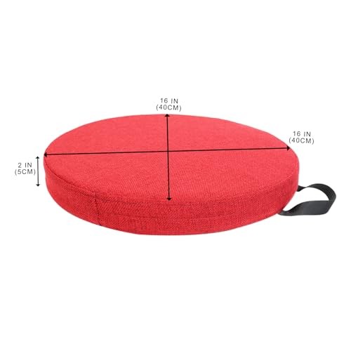 6 Pcs Flexible Floor Cushion for Classroom, Floor 16 x 16 x 2 Inches Linen