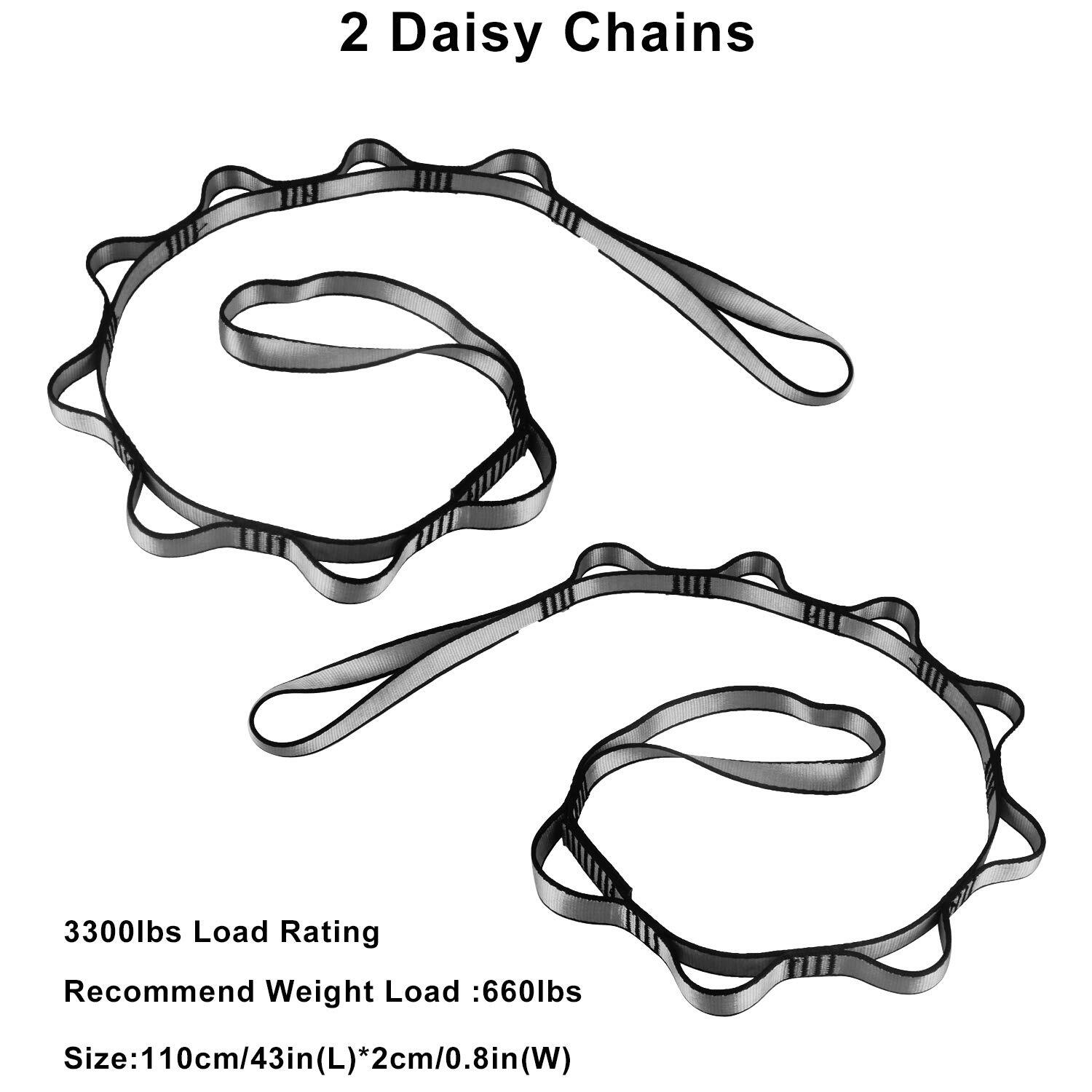 Hammock Hardware Extend 1 Meter Daisy Chain for Rigging Aerial Yoga Hammocks …