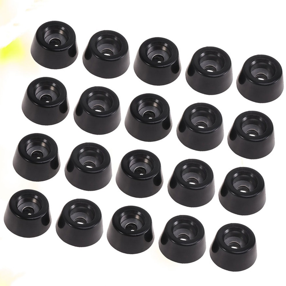 20Pcs Reusable Chair Feet Protectors Round Silicone Covers for Hardwood Floors