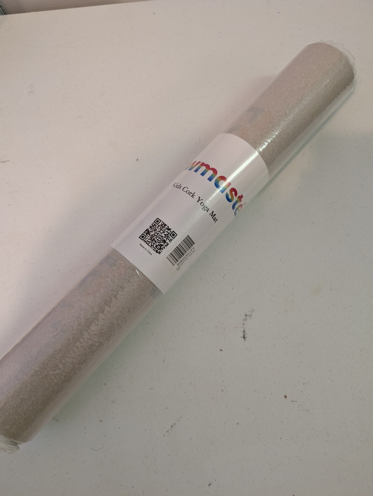 New Sealed Pawmaste Cork Yoga Exercise Mat. Natural Sustainable Cork. 24&Prime; x 60&Prime;