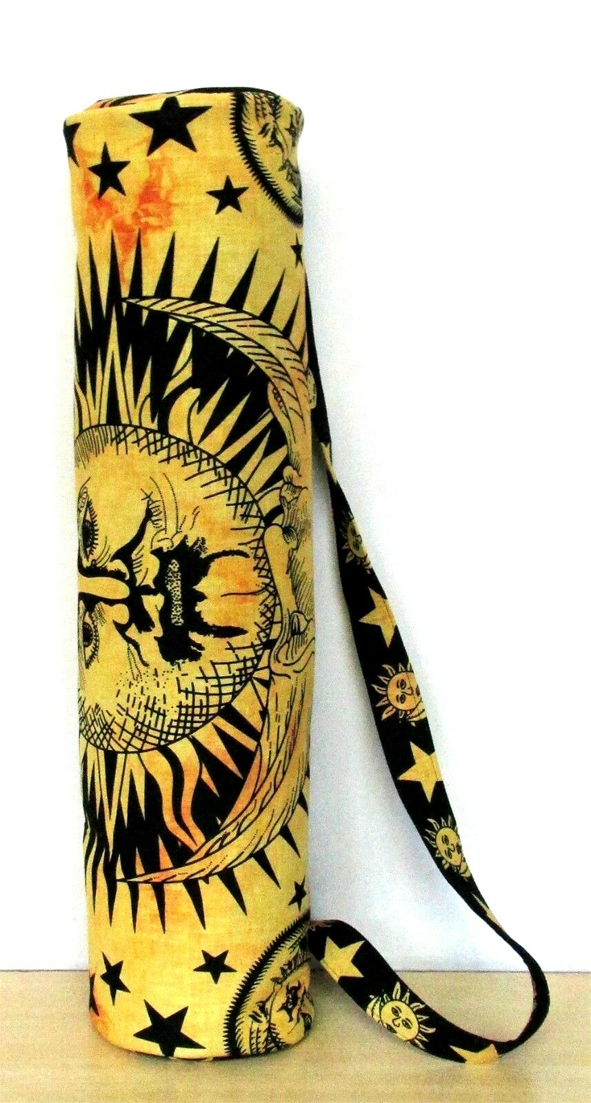 100% Cotton Mandala Hippie Ombre Portable Yoga Mat Carry Gym Bag Shoulder