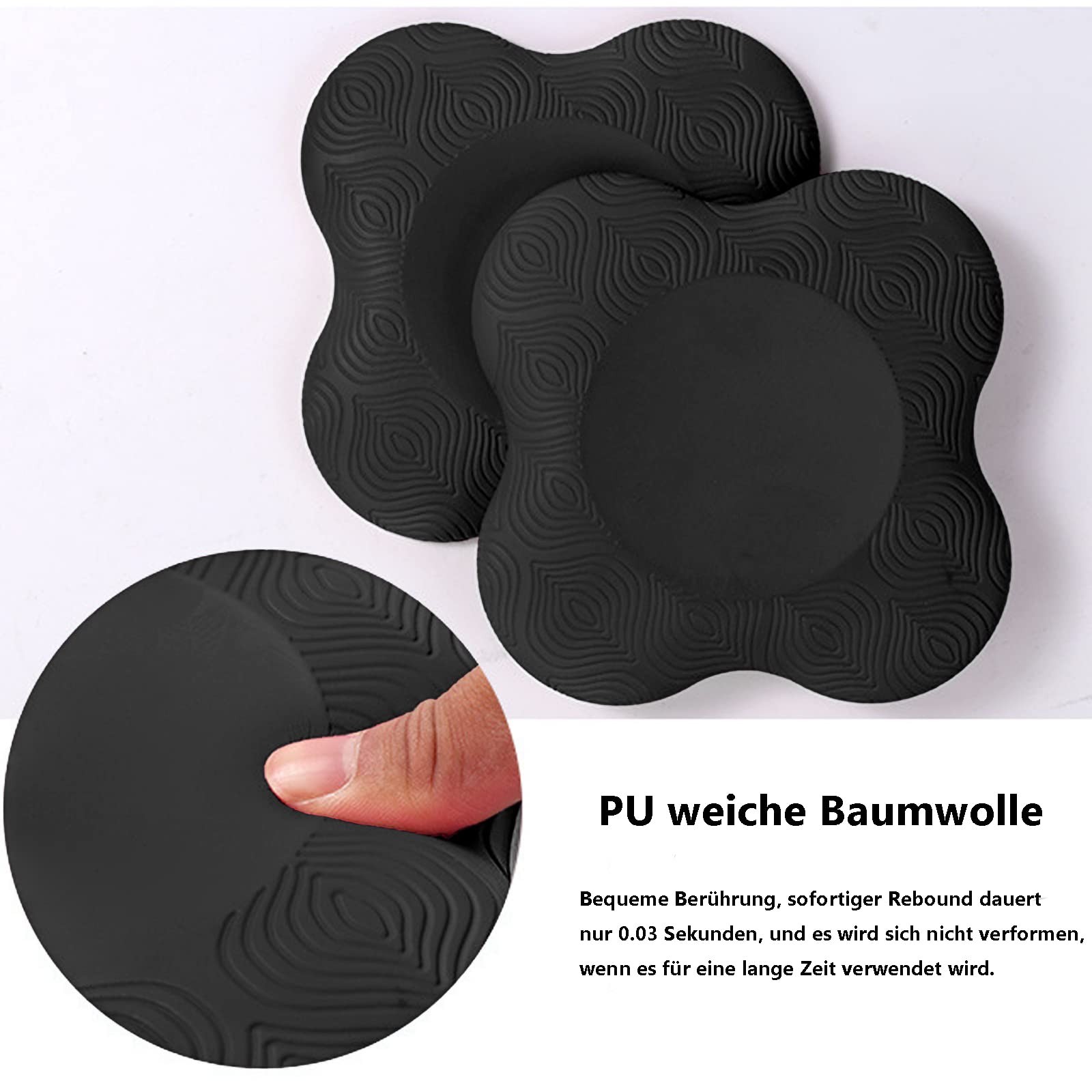 Yoga Knee Pad Non Slip Knee Pads Pilates Mat to Protect Knees, …
