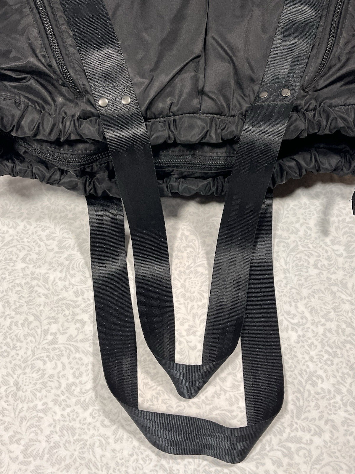 Ful LARGE Yoga Mat Carrier Bag Tote Adjustable Holder PILATES Seat Belt Straps