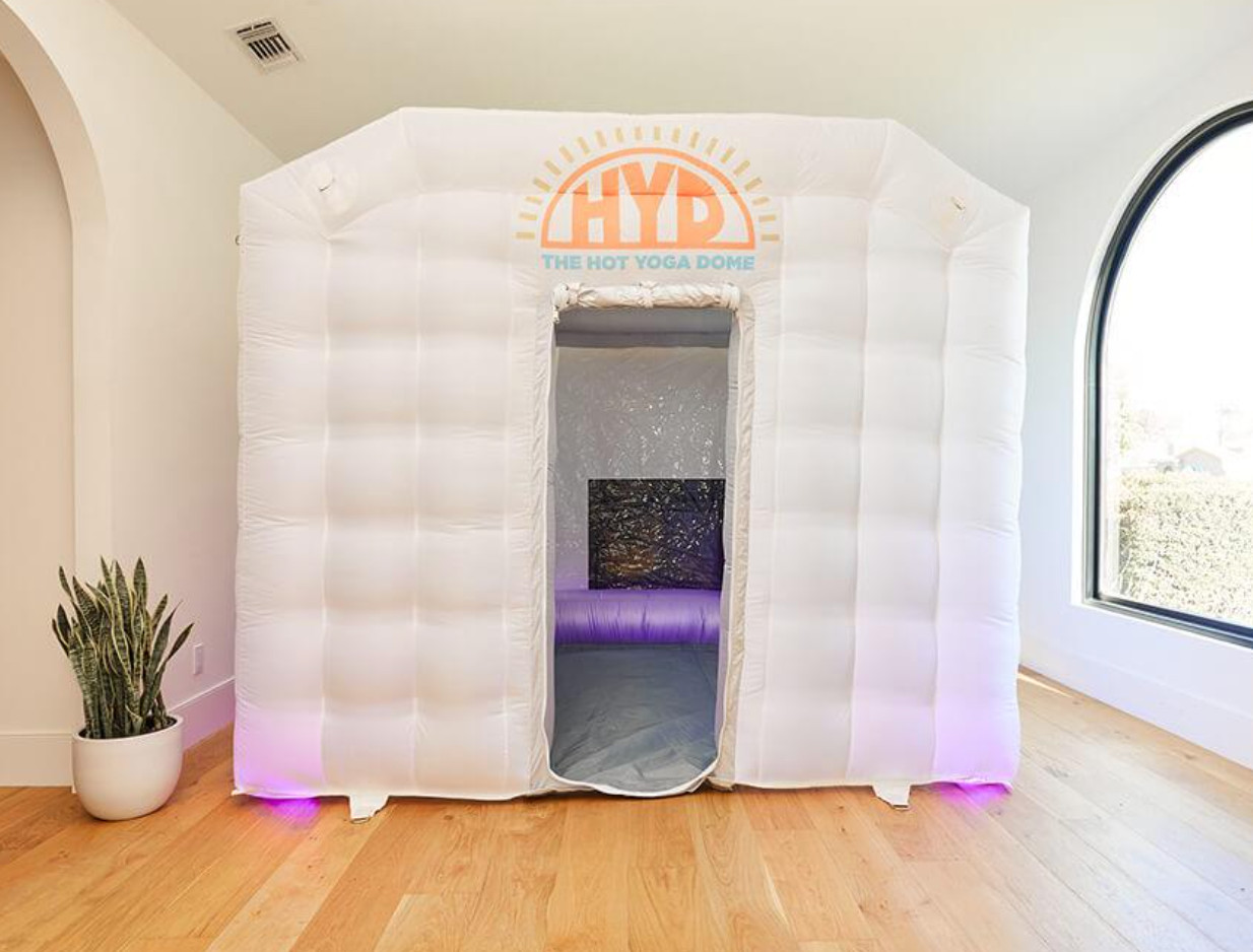 The Hot Yoga Dome Home With Window (Official From The Hot Yoga Dome Company)