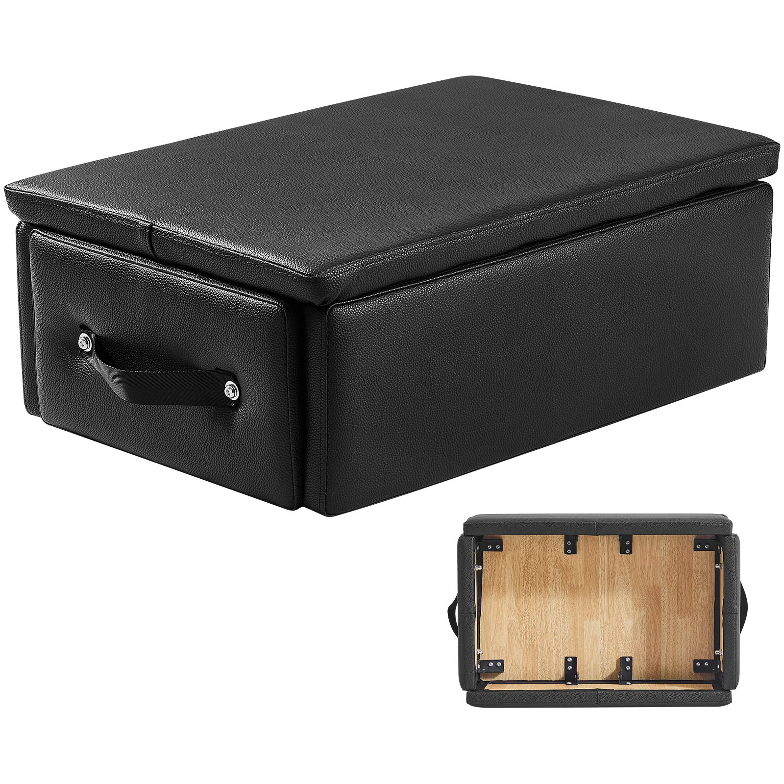 Pilates Box for Reformer Pilates Equipment Accessory for Exercises Black