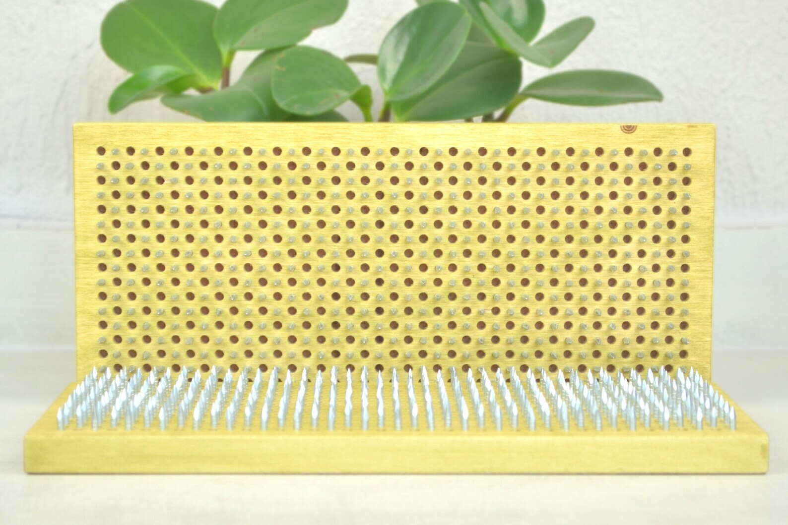 Sadhu Board Yoga Nails for Begginer 10mm / 0.4&Prime; Olive color Leaves