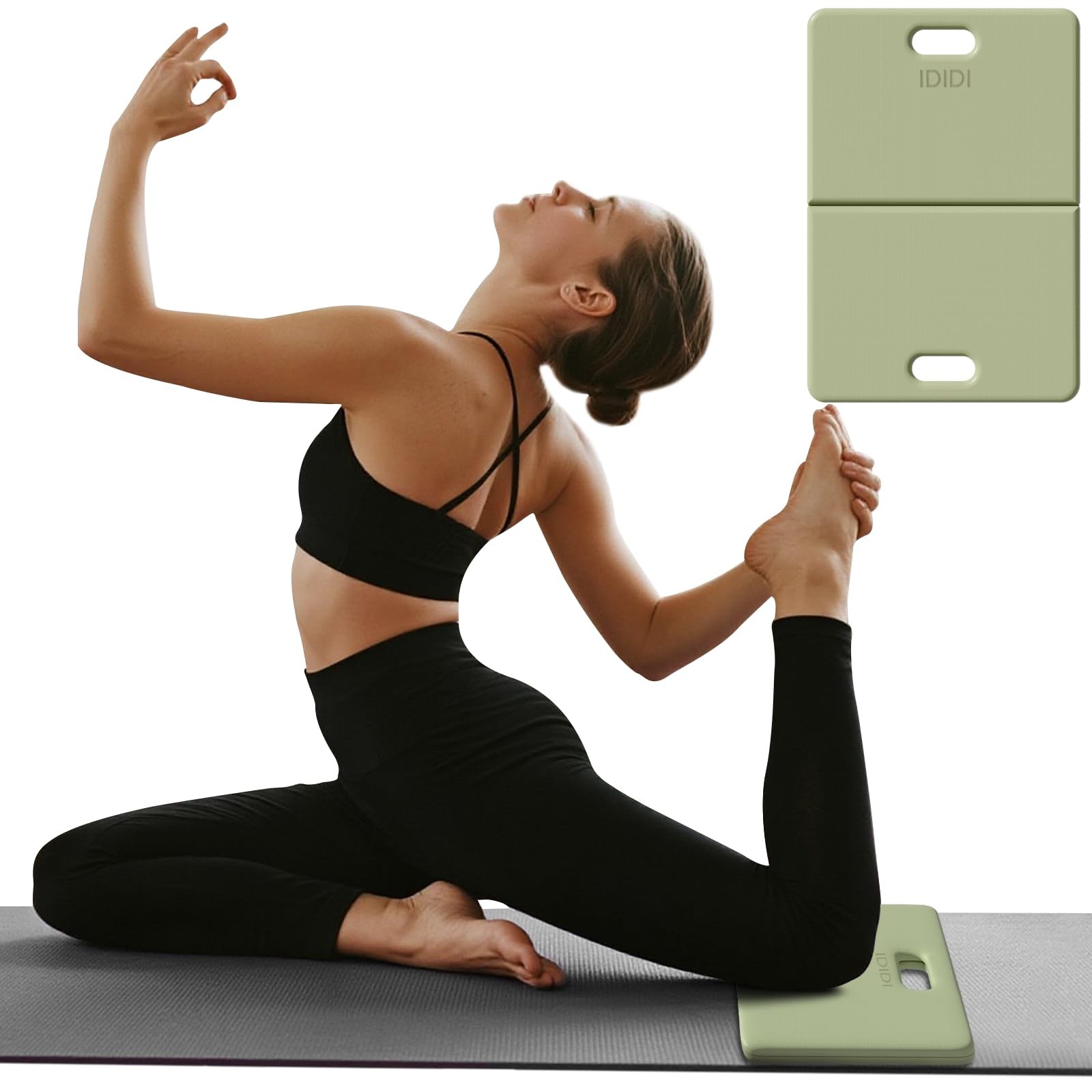 Foldable Yoga Knee Pads Cushion, Knee Mat for Man Woman Kids 12 x 17 x 1 afte…