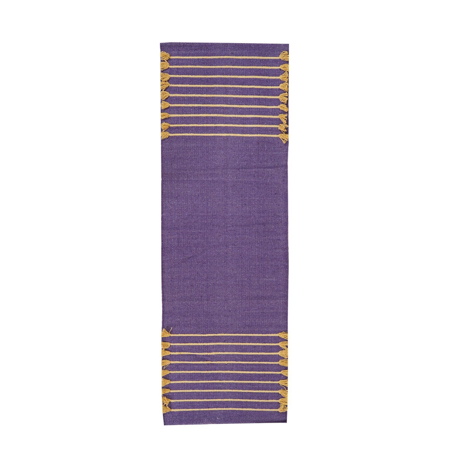 Yoga Mat Thick Non Slip Cotton Exercise Workout Mat Pilates Rug 2×6 FT