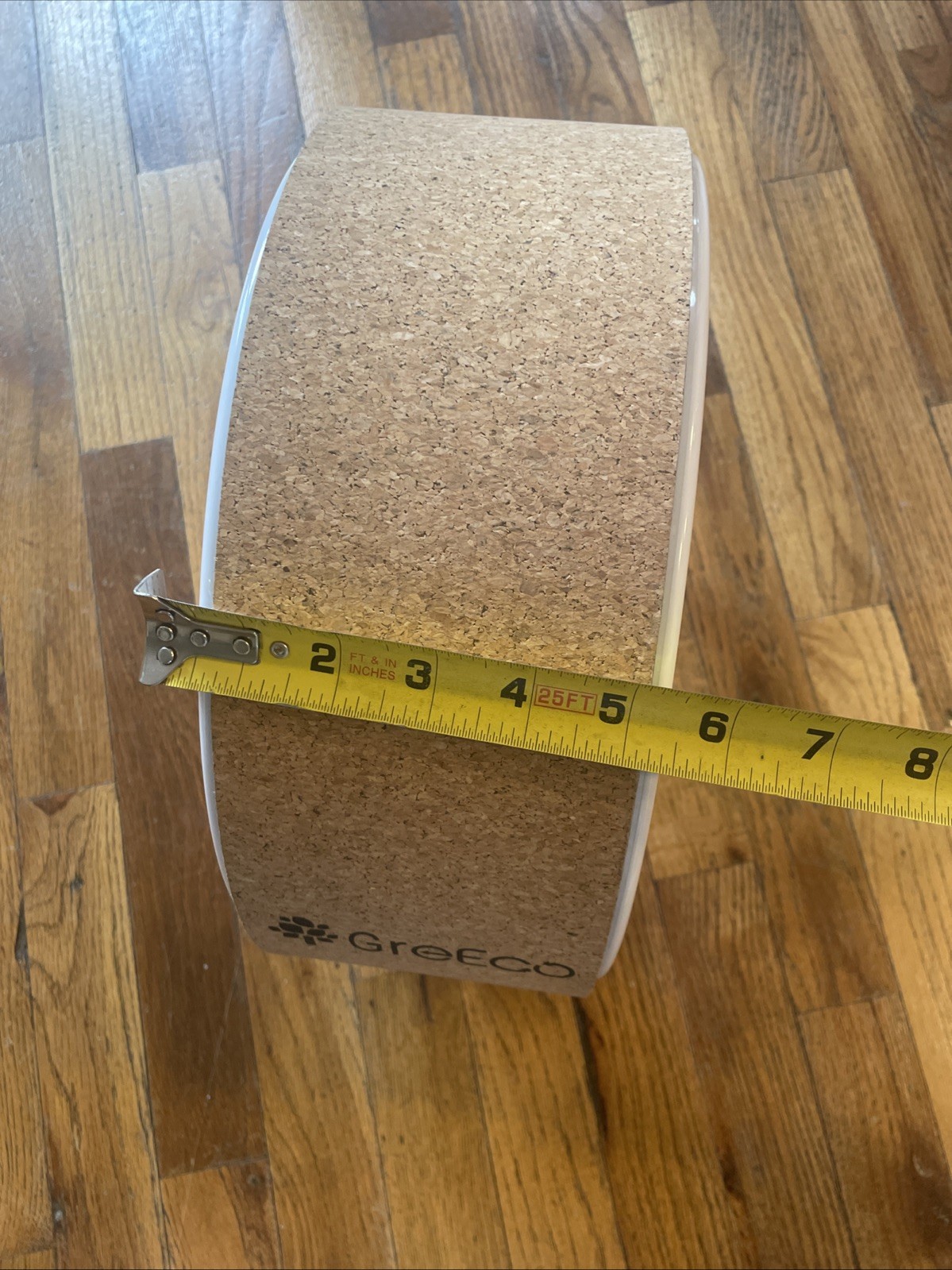 12 Inch Yoga Wheel GreEco Brand New Never Used Cork Outer Covering