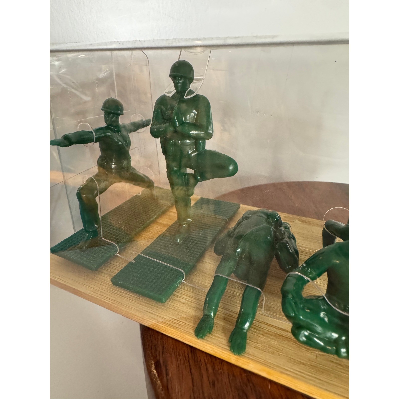 Yoga Joes – Green Army Men Doing Yoga – Brand New in Box
