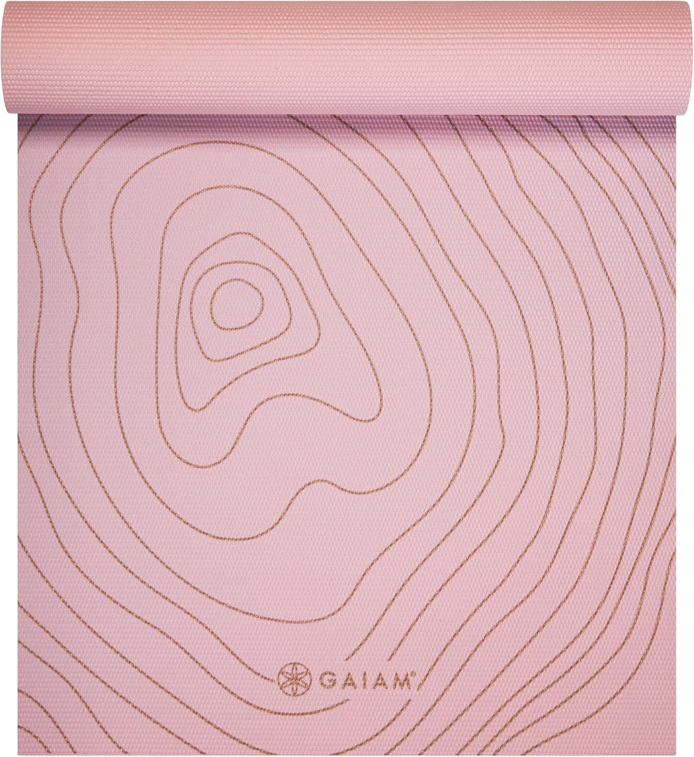Yoga Mat Premium 6mm Print Extra Thick Non Slip Exercise & Fitness Mat All Types