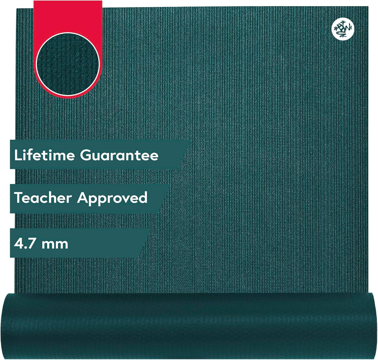 Manduka Prolite Yoga Mat – 4.7Mm | Lifetime Durability | Hygienic Construction |