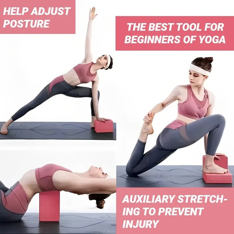 1PC Yoga Building Blocks Cubes Pilates Bricks Reinforcement Mats