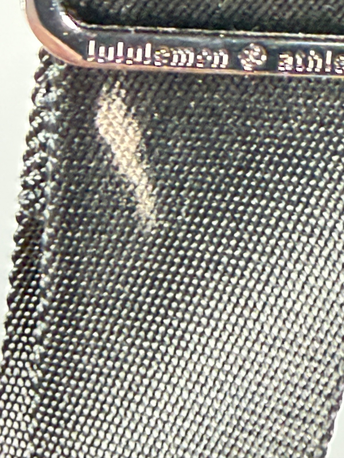 Lululemon Essential Mat Carrier Ripple Seal Grey Black U9AAQS 2016