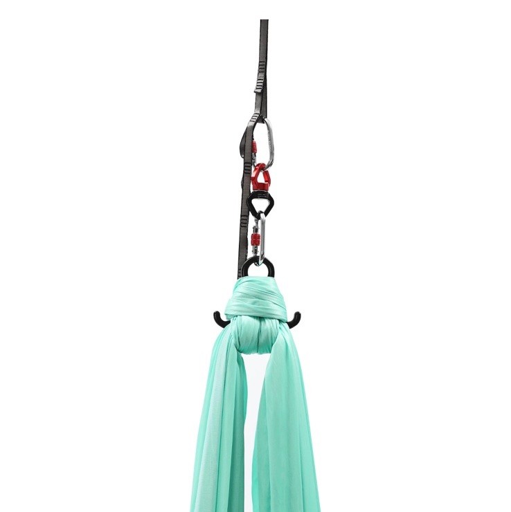 Aerial Yoga Practice Polyester Strap Equipment Yoga Hammock Practice Kit 200kg