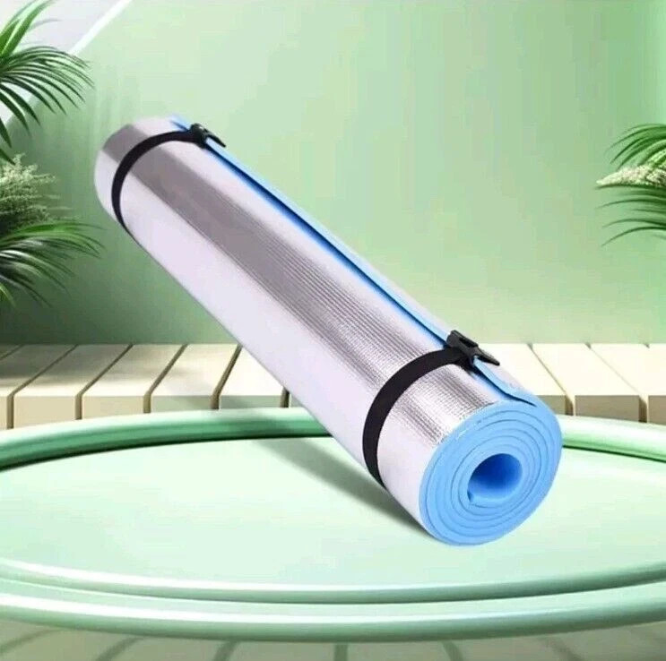 Extra Thick 10mm Exercise Yoga Pilates Mat Gym Fitness NBR 72&Prime;x 24&Prime; w/ Bag Strap