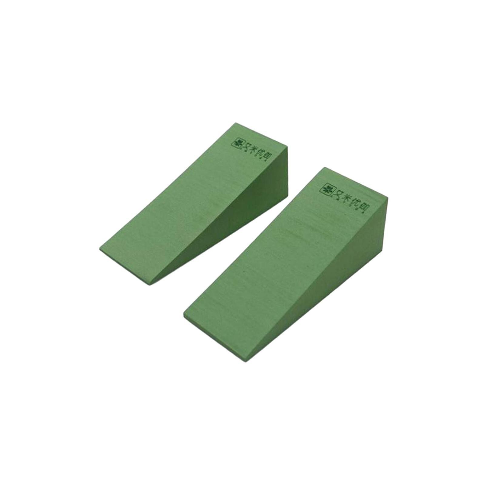 2 Pieces Yoga Foam Wedge Slant Board Calf Stretcher Lightweight Anti Slip Yoga
