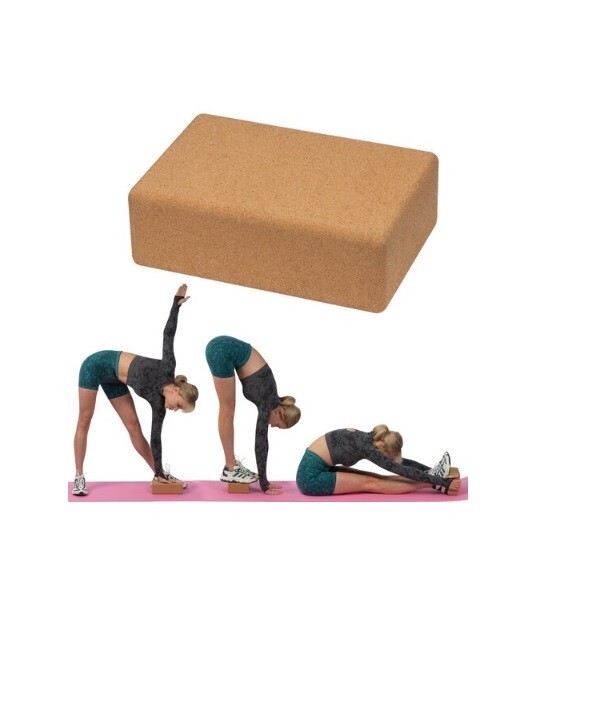 Kaytan Yoga Block Yoga Block Cork Natural Yoga Block Fitness Pilates Meditation