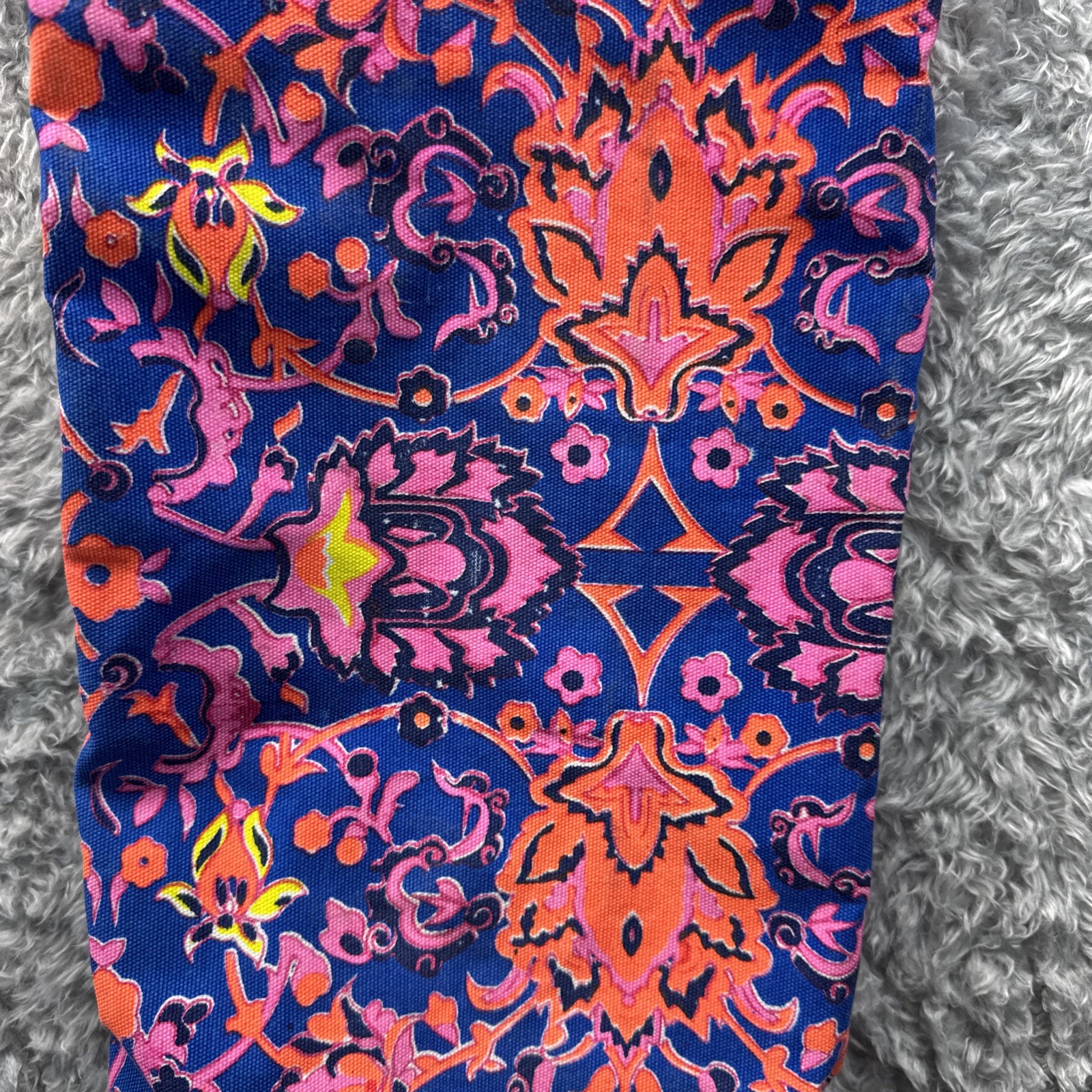 Boho Yoga Mat Bag Floral Tassel Strap Pink Blue Festival Gypsy Hippie Carrier