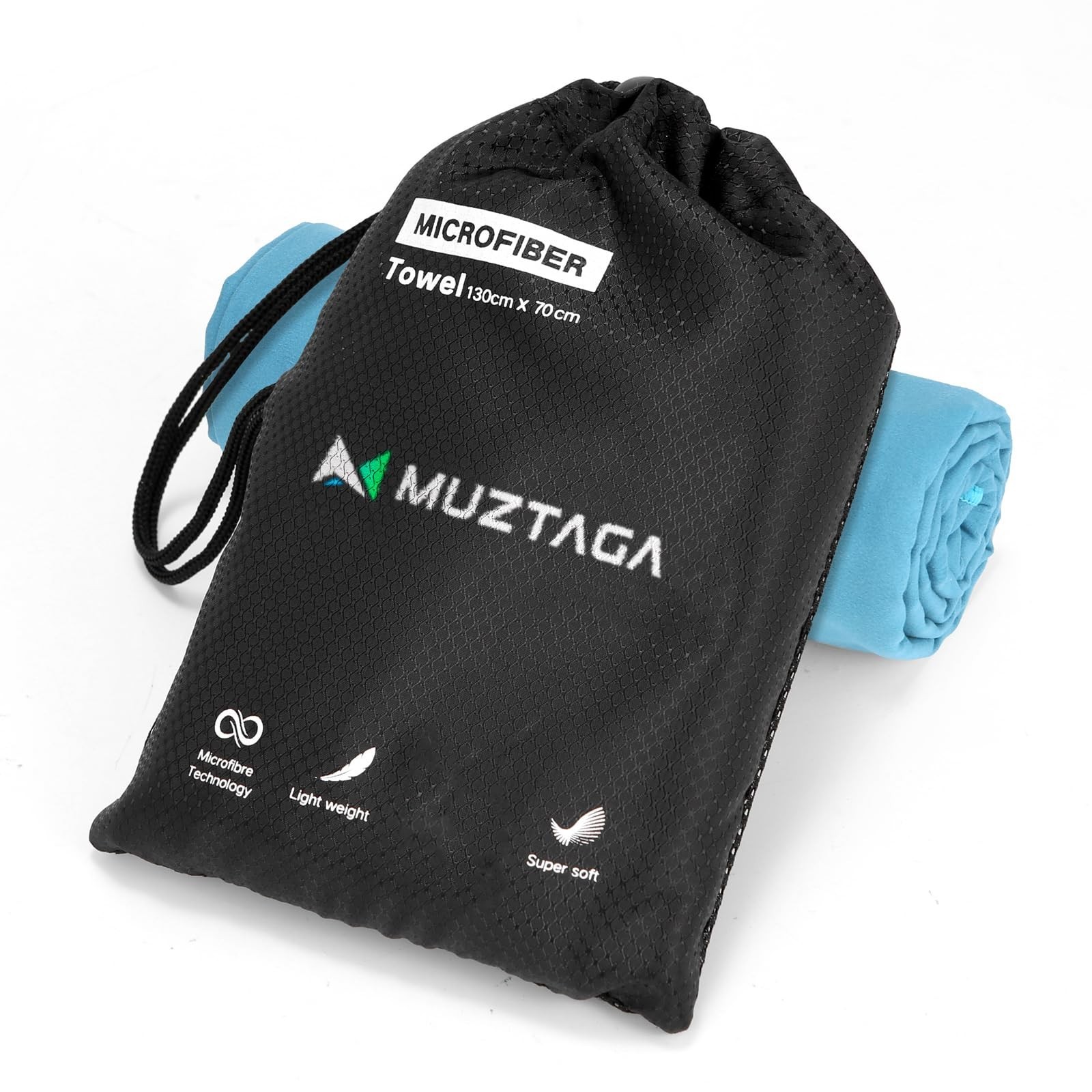 Microfiber Towel for Gym, Workout, Sweat Towel – Quick Dry, Ultra Compact,