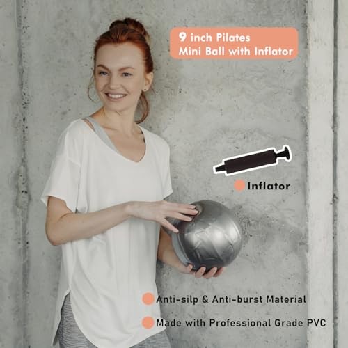 Enigmayime Pilates Ring Kit Adjustable Ankle Wrist Weights Resistance Bands