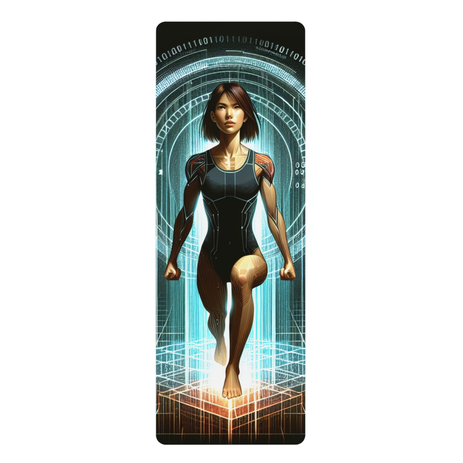 Self empowered Rubber Yoga Mat
