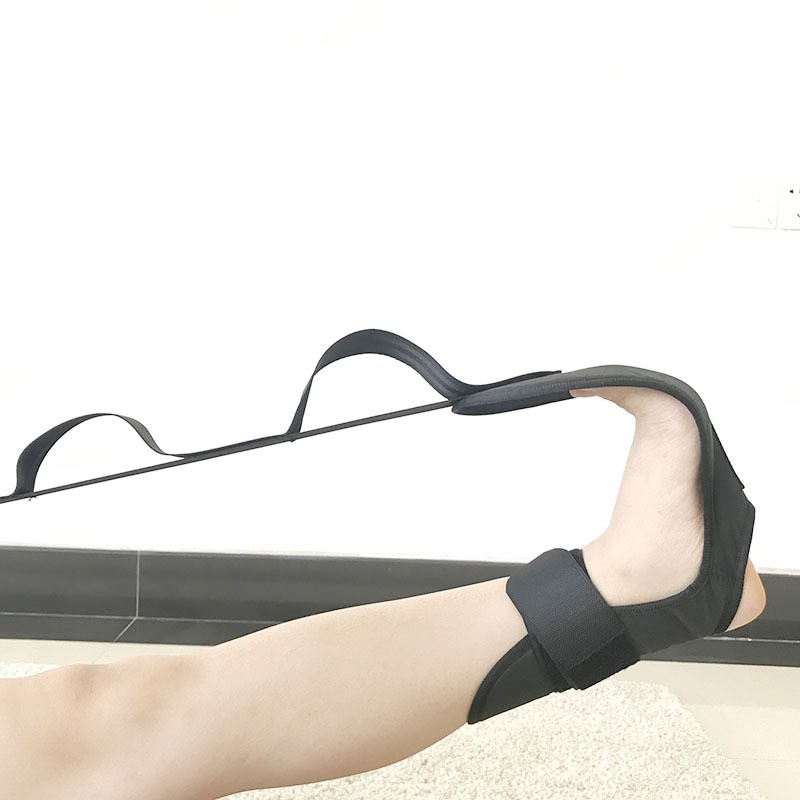 Yoga Ligament Stretching Belt Foot Drop Stroke Hemiplegia Rehabilitation Strap L
