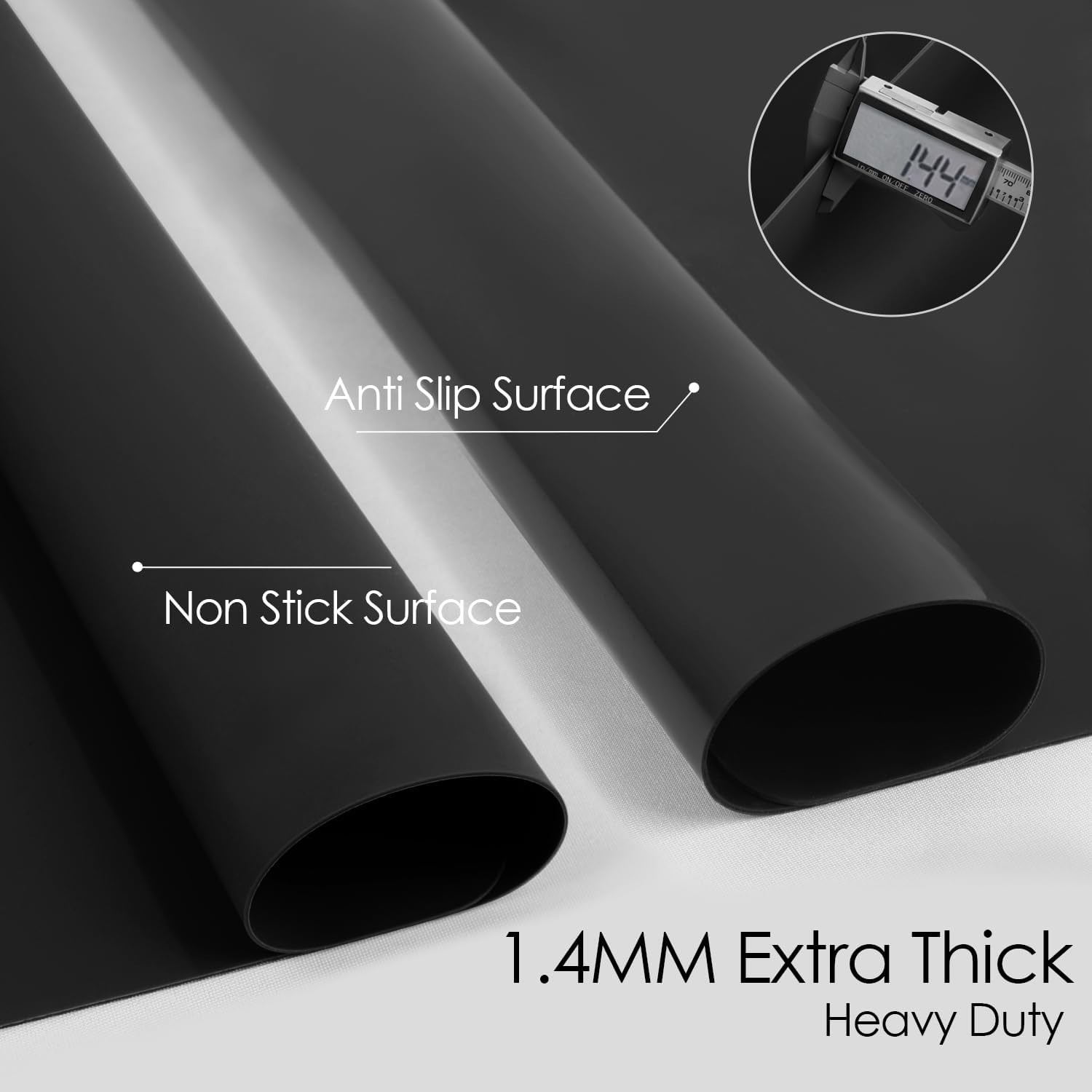 Extra Large Silicone Mat, 31.5×23.6 Inch Heat Resistant Mat for Kitchen Count…