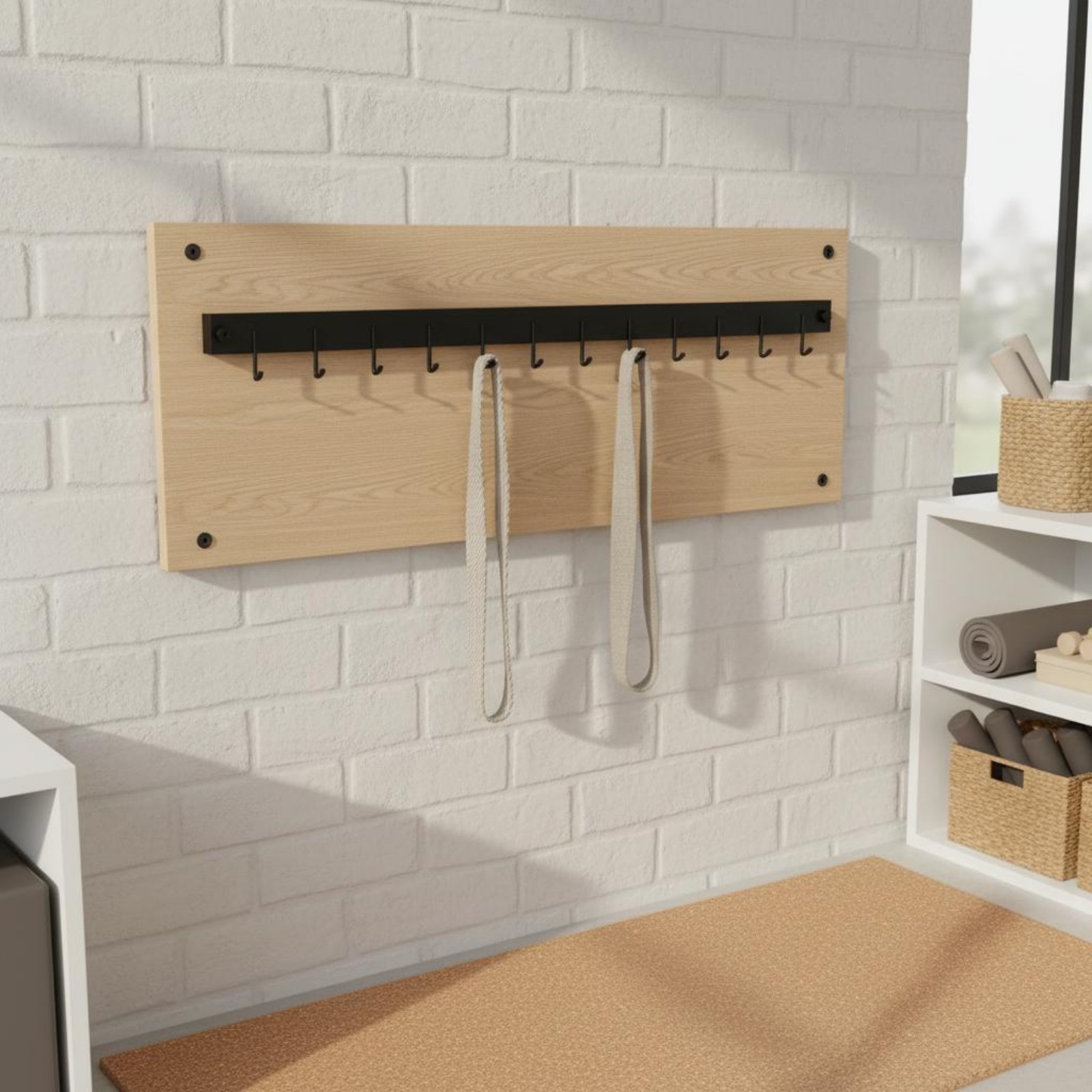 Pilates Coil Storage Rack Easy to Install Fitness Gear Sturdy