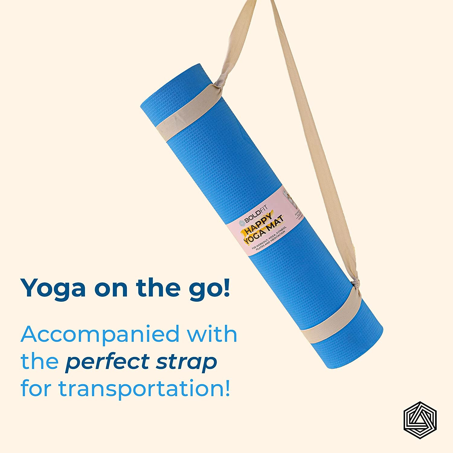 Yoga Mat for Men & Women with Carry Strap, EVA Material 5 Color Option -FreeShip