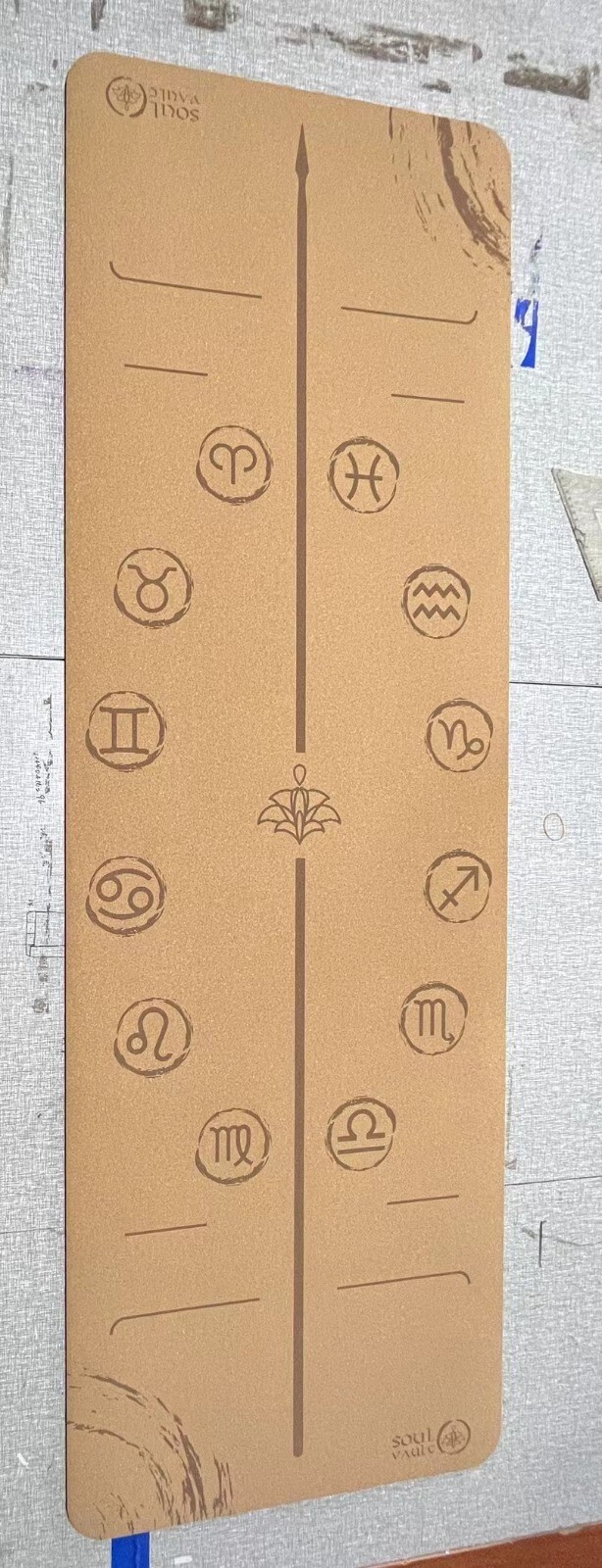 Cork Yoga Mat-Cork Yoga Large Blocks Set-Cork Yoga Kit-Pilates Cork Mat Kit